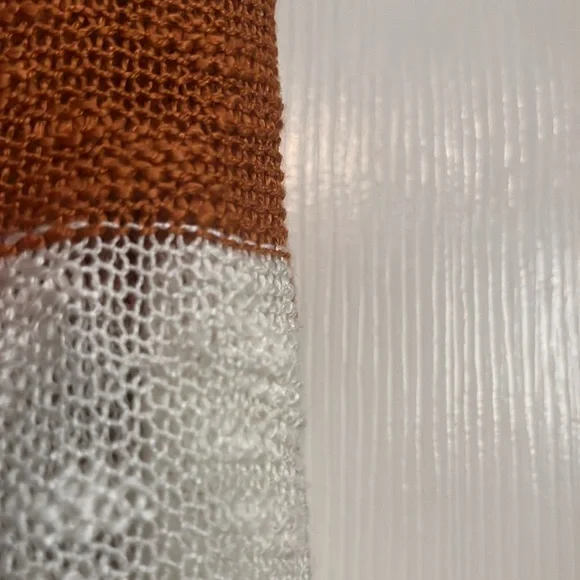 Asyoly Women Stripe Color Block Knit Sweater -L - Picture 4 of 4